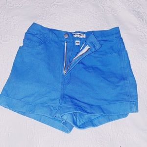 American Apparel jean shorts